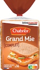 Grand Mie Complet - CHABRIOR en promo chez Intermarché Hyper Grand Mie Complet - CHABRIOR dans le catalogue Intermarché Hyper
