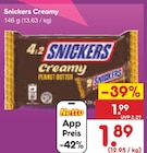Creamy Peanut Butter im Netto Marken-Discount Prospekt Creamy Peanut Butter von Snickers im aktuellen Netto Marken-Discount Prospekt für 1,89 €