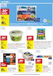 Saumon Fumé Angebote im Prospekt "PRODUITS LAITIERS & VÉGÉTAUX !" von Carrefour Saumon Fumé Angebote im Prospekt "PRODUITS LAITIERS & VÉGÉTAUX !" von Carrefour auf Seite 27