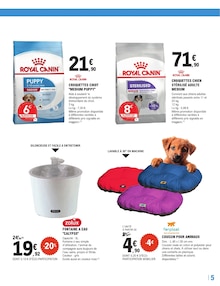 Promotion Fontaine dans le prospectus E.Leclerc, valable du 17/03/2026 au 04/04/2026 Promo Fontaine dans le catalogue E.Leclerc du moment à la page 5