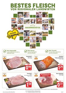 Schweinefleisch im aktuellen E center Prospekt (Fürth) Schweinefleisch im E center Prospekt "Wir lieben Lebensmittel!" mit 40 Seiten (Fürth)