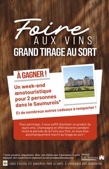 Catalogue Supermarchés Match à Gérardmer cette semaine, valable du 04/09/2025 au 21/09/2025 Prospectus Supermarchés Match à Gérardmer, "Foire AUX VINS", 18 pages de promos valables du 04/09/2025 au 21/09/2025
