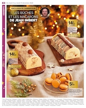 Promos Bûche Pâtissière dans le catalogue "JOYEUX NOËL & MEILLEURS PRIX" de Carrefour Market à la page 32