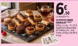 16 petits fours chocolat dans le catalogue E.Leclerc