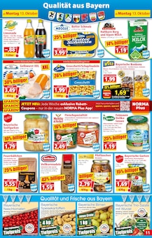 Norma Prospekt der aktuellen Woche, gĂĽltig von 13.10.2025 bis 18.10.2025 Aktueller Norma Prospekt "Mehr fĂĽrs Geld" mit 15 Seiten