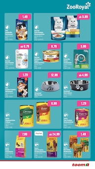 Katzenfutter im toom Baumarkt Prospekt "Respekt, wer's selber macht." mit 34 Seiten (Mülheim (Ruhr))