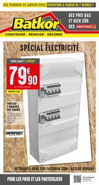 Catalogue Batkor "Spécial Electricité", 16 pages, 20/01/2023 - 02/02/2023 Prospectus Batkor "Spécial Electricité", 16 pages, 20/01/2023 - 02/02/2023