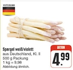 nah und gut Eisingen - Spargel weiß/violett Angebot im Prospekt Spargel weiß/violett bei nah und gut im Eisingen Prospekt für 4,99 €