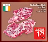 Aktuelles Irisches Spider-Steak vom Rind Angebot bei Marktkauf in Nürnberg ab 1,79 €