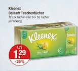 Aktuelles Balsam Taschentücher Angebot bei V-Markt in Regensburg ab 1,29 €