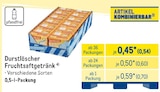 Fruchtsaftgetränk von Durstlöscher im aktuellen METRO Prospekt