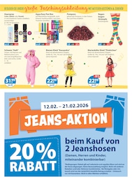 V-Markt Faschingskostüme im Prospekt 