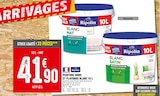 Peinture murs et plafonds blanc 10 l - Ripolin en promo chez Batkor Peinture murs et plafonds blanc 10 l - Ripolin dans le catalogue Batkor