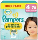 Couches protection duo pack T4 x76 - Pampers - Intermarché à Romans-sur-Isère Couches protection duo pack T4 x76 - Pampers en promo chez Intermarché Romans-sur-Isère à 19,80 €