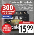Aktuelle Krombacher Angebote bei EDEKA in Erkelenz Aktuelles Krombacher Pils Angebot bei EDEKA in Erkelenz ab 15,99 €