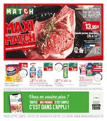 Prospectus Supermarchés Match à Deûlémont, "MAXI SUPERMARCHÉ MATCH", 20 pages de promos valables du 05/11/2024 au 17/11/2024