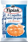 Coquilles Saint-Jacques à la Bretonne x4 Surgelées - TIPIAK en promo chez Intermarché Super Troyes à 4,15 €