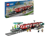 City 60423 Straßenbahn mit Haltestelle Bausatz, Mehrfarbig von LEGO im aktuellen MediaMarkt Saturn Prospekt für 59,99 €