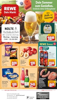 Aktueller REWE Prospekt "Dein Markt" für Dortmund Aktueller REWE Prospekt für Dortmund mit Seiten