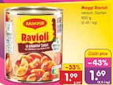 Ravioli von Maggi für 1,69 € bei Netto Marken-Discount im Angebot Ravioli von Maggi im aktuellen Netto Marken-Discount Prospekt