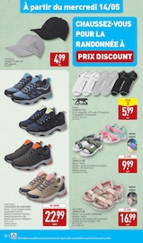 Chaussures Angebote im Prospekt "ARRIVAGES MÉDITERRANNÉE À PRIX DISCOUNT " von Aldi Chaussures Angebote im Prospekt "ARRIVAGES MÉDITERRANNÉE À PRIX DISCOUNT " von Aldi auf Seite 33