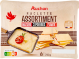 ASSORTIMENT FROMAGE À RACLETTE AUCHAN - AUCHAN en promo chez Auchan Supermarché ASSORTIMENT FROMAGE À RACLETTE AUCHAN - AUCHAN dans le catalogue Auchan Supermarché