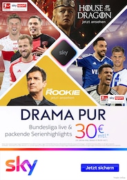 Sky Prospekt für Mannheim: "DRAMA PUR", 4 Seiten, 01.08.2024 - 31.08.2024