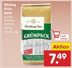 Grünpack echter Ostfriesentee im Angebot bei Netto Marken-Discount in Paderborn Grünpack echter Ostfriesentee Angebote von Bünting Tee bei Netto Marken-Discount Paderborn für 7,49 €