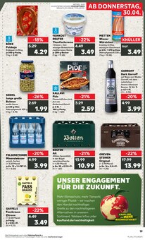 Wodka im Kaufland Prospekt "KNÜLLER" mit 67 Seiten (Mönchengladbach)
