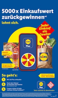 Vegane Lebensmittel Angebot im Lidl Prospekt, gültig von 13.10.2025 bis 18.10.2025 Vegane Lebensmittel Angebot im aktuellen Lidl Prospekt auf Seite 13