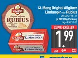 Limburger im Angebot bei EDEKA in Ingolstadt Limburger Angebote von St. Mang bei EDEKA Ingolstadt für 1,99 €