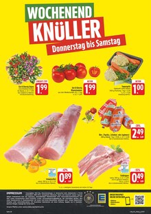 Schweinefleisch im EDEKA Prospekt "Wir lieben Lebensmittel!" mit 28 Seiten (Leipzig)