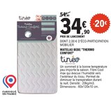 Matelas Bébé Thermo Confort - TINÉO en promo chez E.Leclerc Tours à 34,90 €