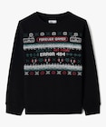 Promo Sweat de Noël imprimé garçon - GEMO à 14,99 € dans le catalogue Gémo à Grezes Herminis