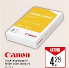 Druck-/Kopierpapier Yellow Label Standard Angebote von Canon bei Marktkauf Aschaffenburg für 4,29 €