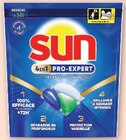 Détergent Vaisselle Machine Sun 4en1 Pro-Expert - SUN en promo chez Super U La Ciotat à 1,57 €