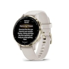 Montre connectée Garmin Venu 3S 41mm en acier Soft Gold boîtier ivoire et bracelet en silicone ivoire en promo chez Fnac Montre connectée Garmin Venu 3S 41mm en acier Soft Gold boîtier ivoire et bracelet en silicone ivoire dans le catalogue Fnac