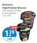High Protein Mousse von Ehrmann im aktuellen V-Markt Prospekt für 1,29 €