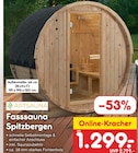 Fasssauna Spitzbergen von Artsauna im aktuellen Netto Marken-Discount Prospekt