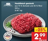 Hackfleisch gemischt Angebote von Gut Ponholz bei Netto Marken-Discount Erfurt für 2,99 €