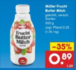Aktuelles Frucht Butter Milch Angebot bei Netto Marken-Discount in Duisburg ab 0,89 €
