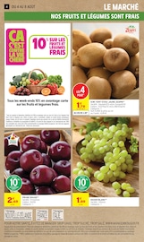 Promos Fruits Et Légumes dans le catalogue "-60% DE REMISE IMMÉDIATE SUR LE 2ÈME" de Intermarché Hyper Fruits Et Légumes en promo dans le catalogue Intermarché Hyper à la page 4