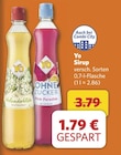 Holunderblüte Blütensirup Angebote von Yo bei combi Gütersloh für 2,86 €