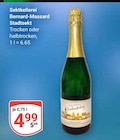 Stadtsekt im Angebot bei GLOBUS in Wolfenbüttel Stadtsekt Angebote von Sektkellerei Bernard-Massard bei GLOBUS Wolfenbüttel für 4,99 €
