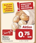 Weizenbrötchen Angebote von Jeden Tag bei combi Celle für 0,75 €