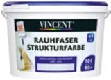 Rauhfaser Strukturfarbe im Angebot bei Hellweg in Stendal Rauhfaser Strukturfarbe Angebote von Vincent bei Hellweg Stendal für 43,99 €