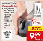 Messerschärfer Angebote von GOURMETmaxx bei Netto Marken-Discount Neu-Ulm für 9,99 €