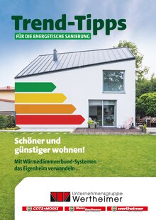 Götz + Moriz Prospekt Trend-Tipps für die energetische Sanierung mit 10 Seiten