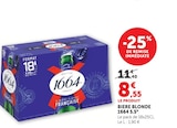 Bière blonde 15.5° - 1664 dans le catalogue U Express