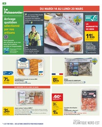 Prix et réduction Sushi dans le prospectus Carrefour en cours Offre Sushi dans le catalogue Carrefour du moment à la page 18